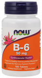 NOW Vitamin B-6 50 mg 100caps
