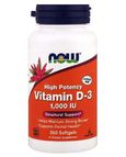 NOW Vitamin D-3 1000ME 360 caps