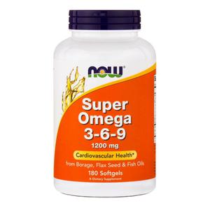 NOW Super Omega 3-6-9 1200 mg 120 sof