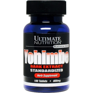 Ultimate Yohimbe Bark Extract 800 mg 100 tab