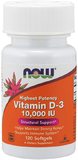 NOW Vitamin D-3 10000 120 caps