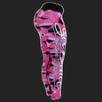 Six Deuce Pink Camo Fitness Leggings