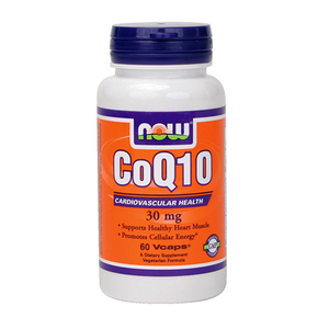 NOW CoQ10 30 mg 60 vcaps