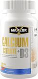 Maxler Calcium Citrate + D3 120 tabs