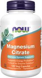 NOW Magnesium Citrate 200mg 120 caps