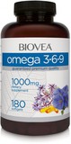BIOVEA Omega 3-6-9 1000 mg 180 softgels
