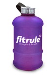 FitRule Бутыль прорезиненная металлическая крышка 2,2L (Фиолетовый)