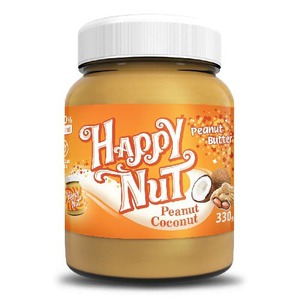 Happy Nut Арахисовая паста 330 гр (кокос)
