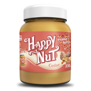 Happy Nut Кедровая паста с арахисом 330 гр