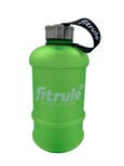 FitRule Бутыль прорезиненная металлическая крышка 2,2L (Зеленая)