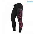 Лосины Better Bodies Womens logo tights, черные с розовым