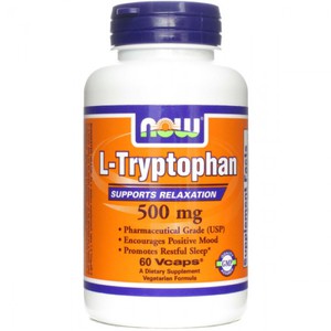 NOW L-Tryptophan 500 mg 60 caps