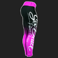 Six Deuce Pink Two-Toned Fitness Leggings 3.0