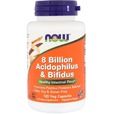 NOW 8 Billion Acidophilus/Bifidus 120 caps