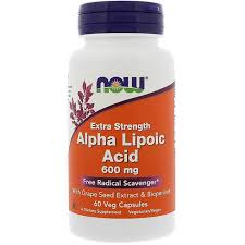 NOW Alpha Lipoic Acid 600mg 60 caps