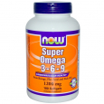 NOW Super Omega 3-6-9 1200 mg 180 sof