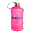 2scoop Бутыль 1.3L прорезиненный металлическая крышка (Розовый)