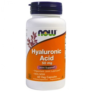 NOW Hyaluronic Acid 50mg 60 vcaps