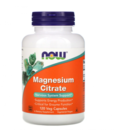 NOW Magnesium Citrate 400mg 120 caps