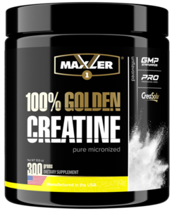 Maxler 100% Golden Micronized Creatine (Банка) 300g 