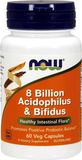 NOW 8 Billion Acidophilus/Bifidus 60 caps
