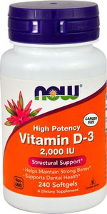NOW Vitamin D-3 5000 120 caps