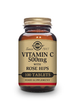 Solgar Vitamin C 500 mg with Rose Hips 100 tabs